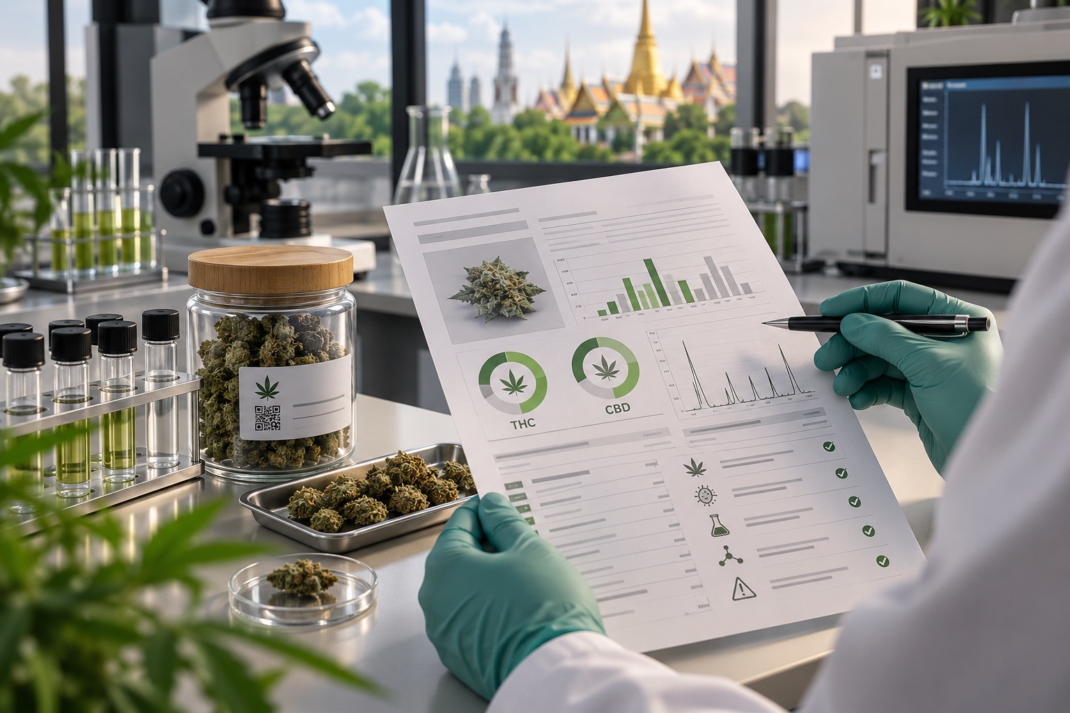 Как читать COA каннабиса: THC, CBD, загрязнения и номер партии
