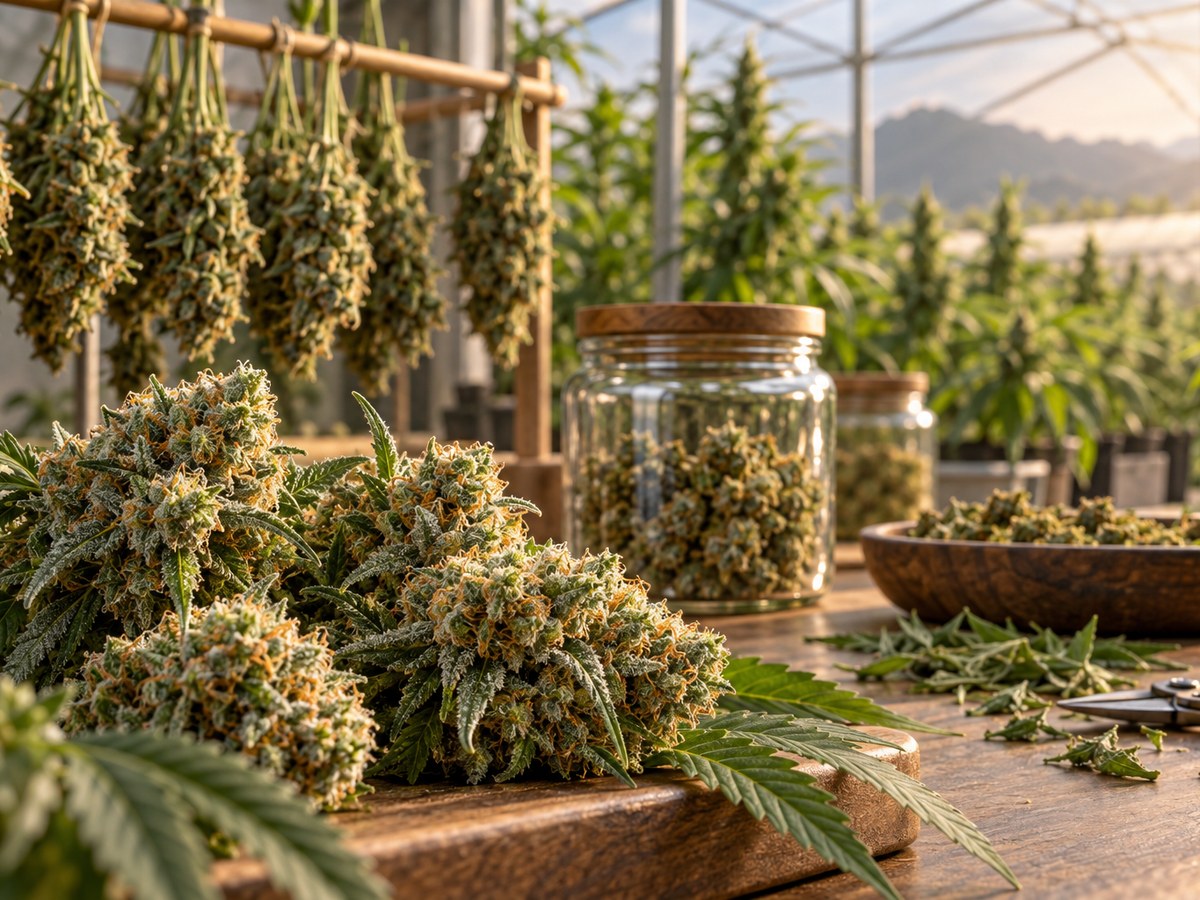 Что влияет на качество каннабиса: выращивание, сушка, curing и хранение