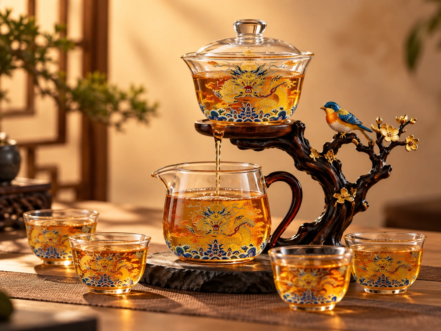 Gongfu Tea Set at HempBuddy Lounge in Pattaya